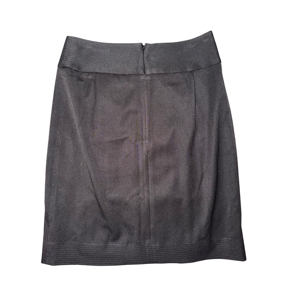 Etcetera Black Double Breasted Button Front Mini … - image 5